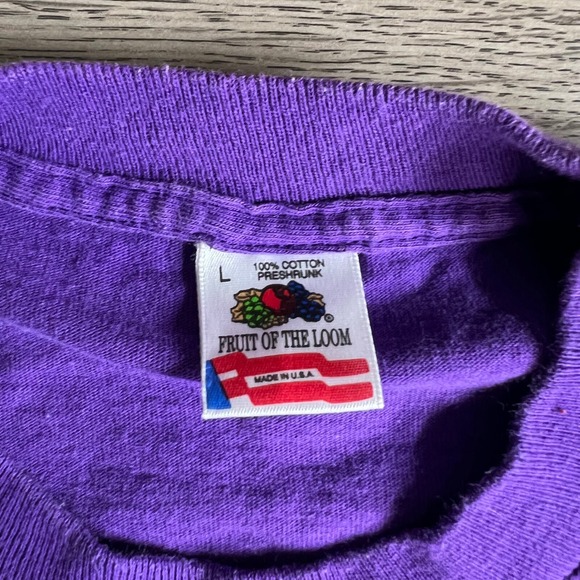 VTG Suttons Bay T Shirt Mens Large Vacation Tee Michigan Lake Sailboat 1990s USA - Picture 5 of 9